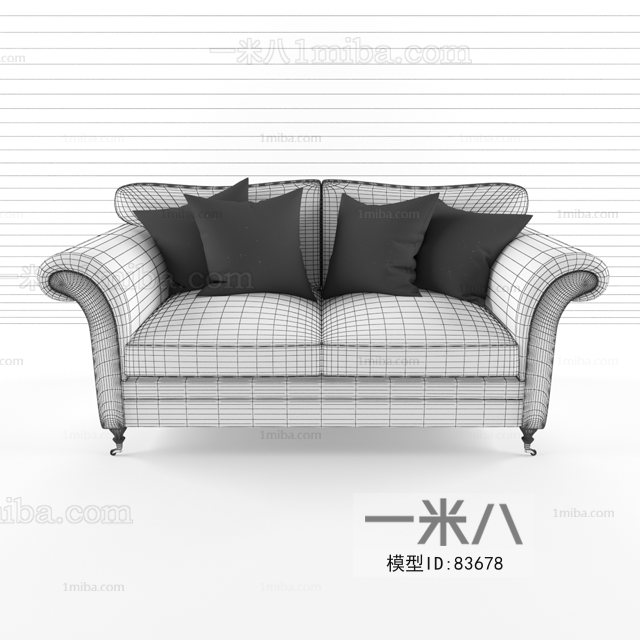 European Style A Sofa For Two