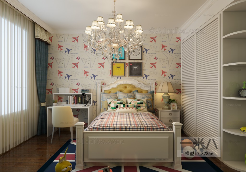 American Style Children's Room
