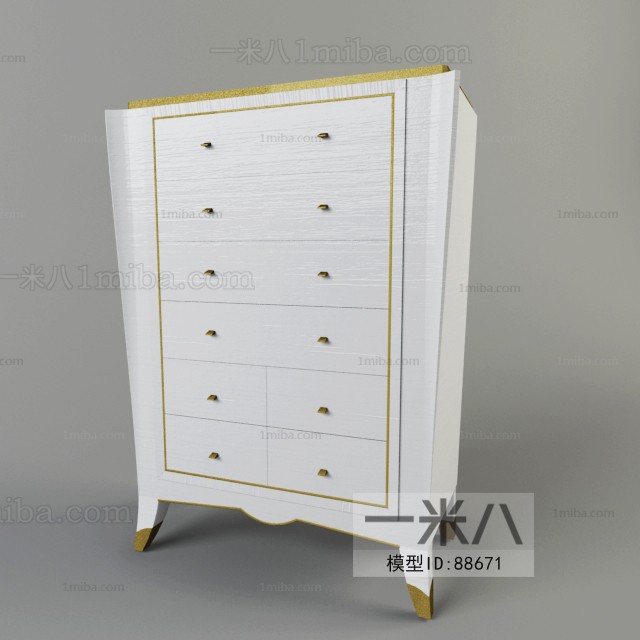 Simple European Style Chest Of Drawers