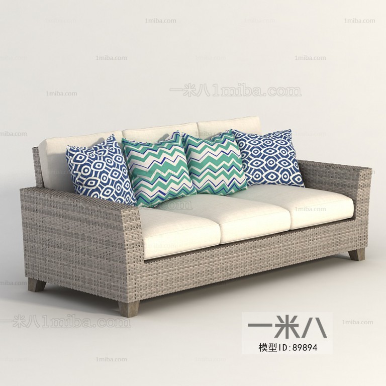 Modern Three-seat Sofa