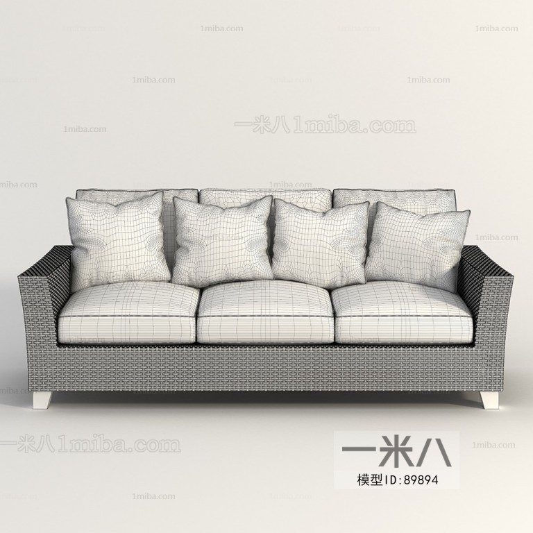 Modern Three-seat Sofa