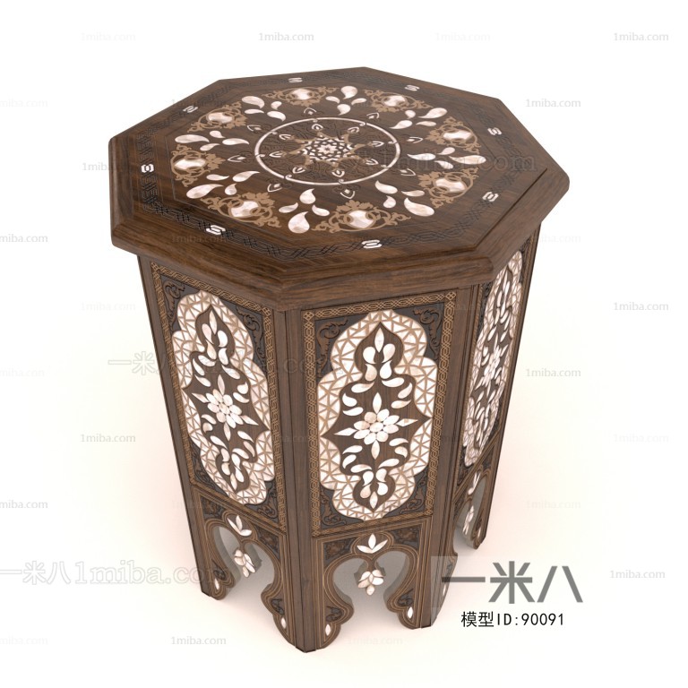 Southeast Asian Style Side Table/corner Table
