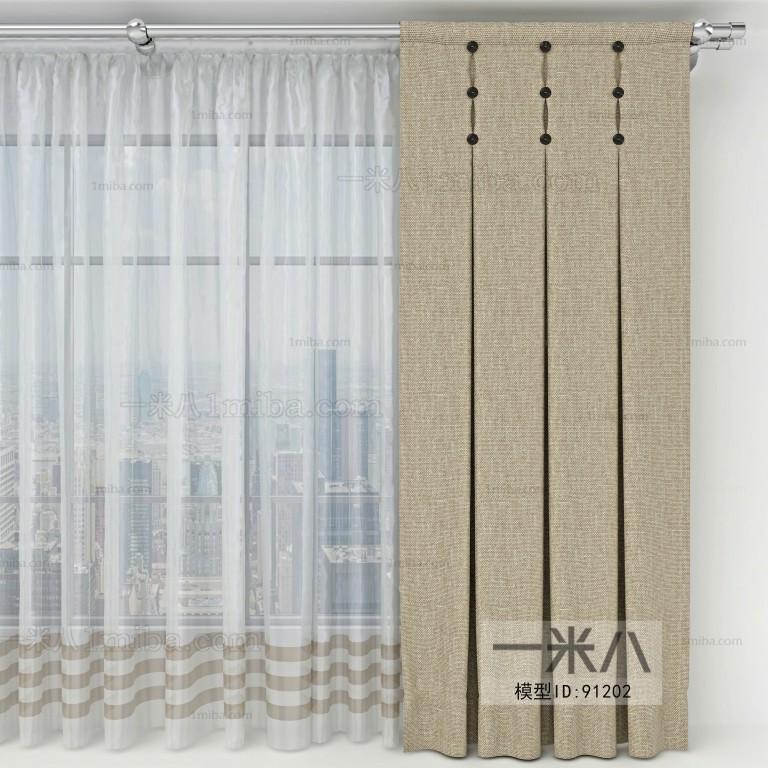 Modern The Curtain