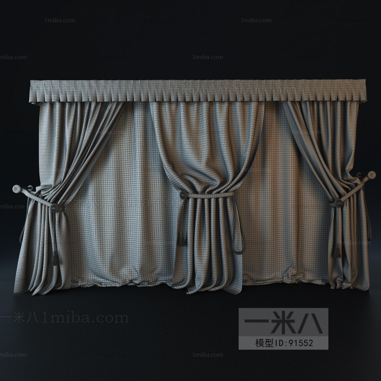 Simple European Style The Curtain