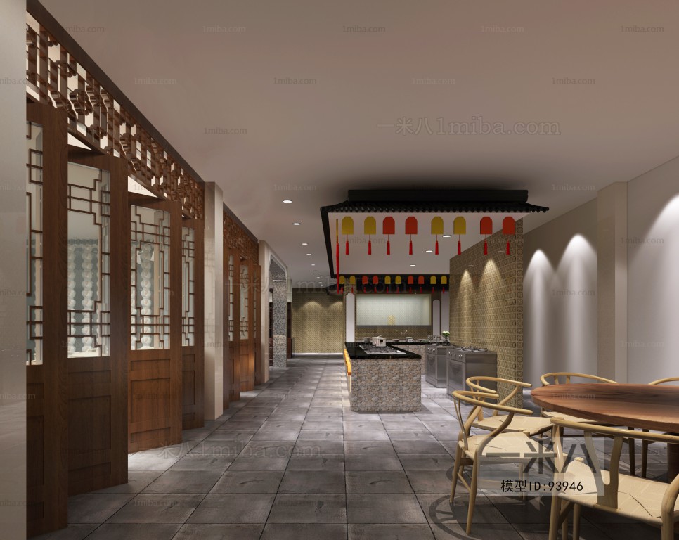 Chinese Style Catering Space