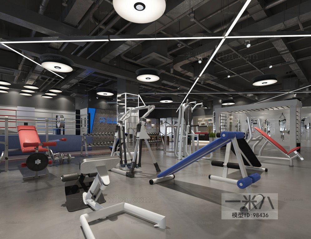 Industrial Style Gym