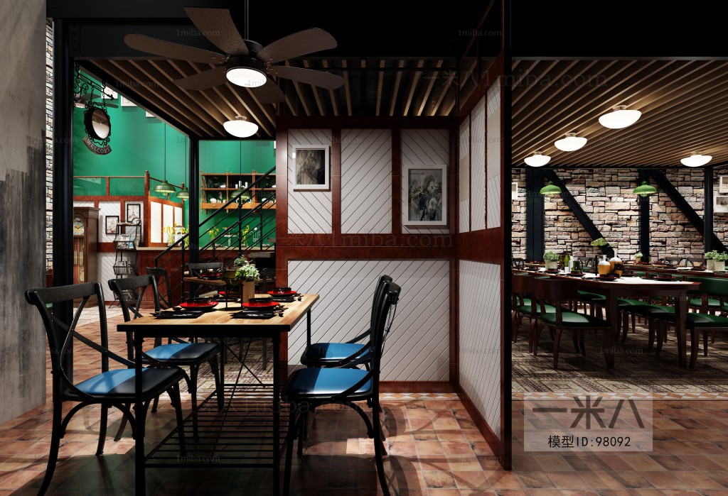 Industrial Style Restaurant