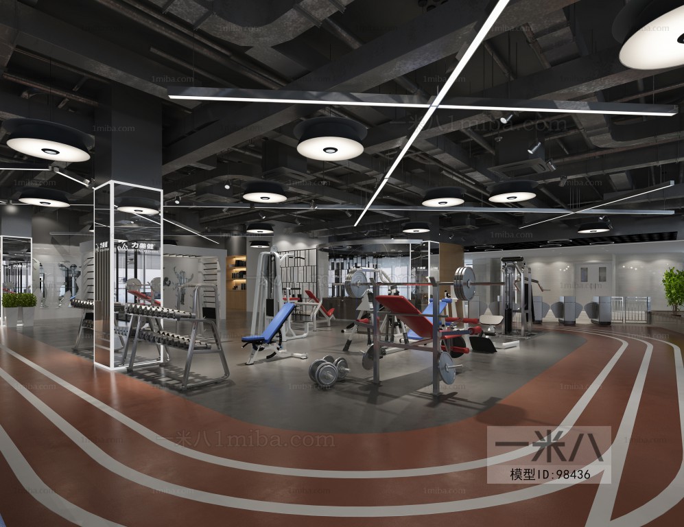 Industrial Style Gym