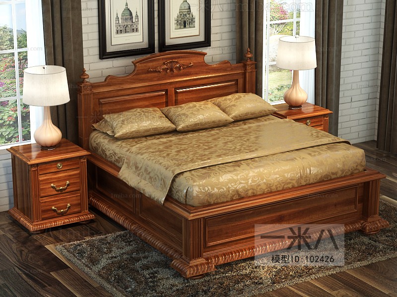 American Style Double Bed