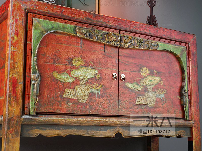 Chinese Style Side Cabinet/Entrance Cabinet