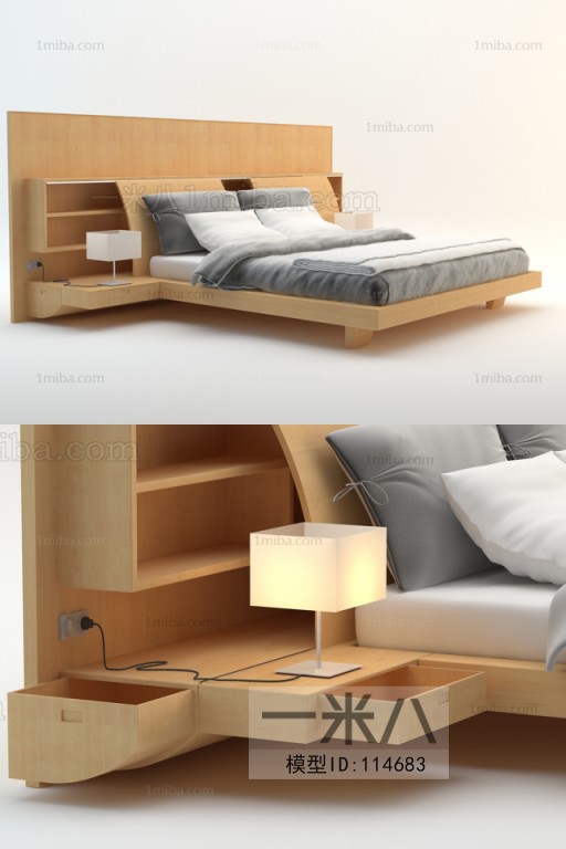 Modern Double Bed