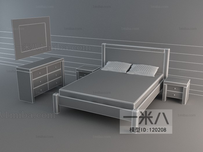 Modern Double Bed