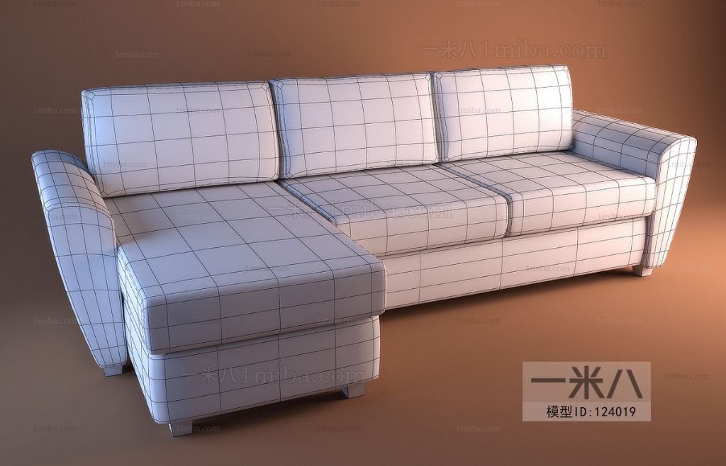 Modern Multi Person Sofa