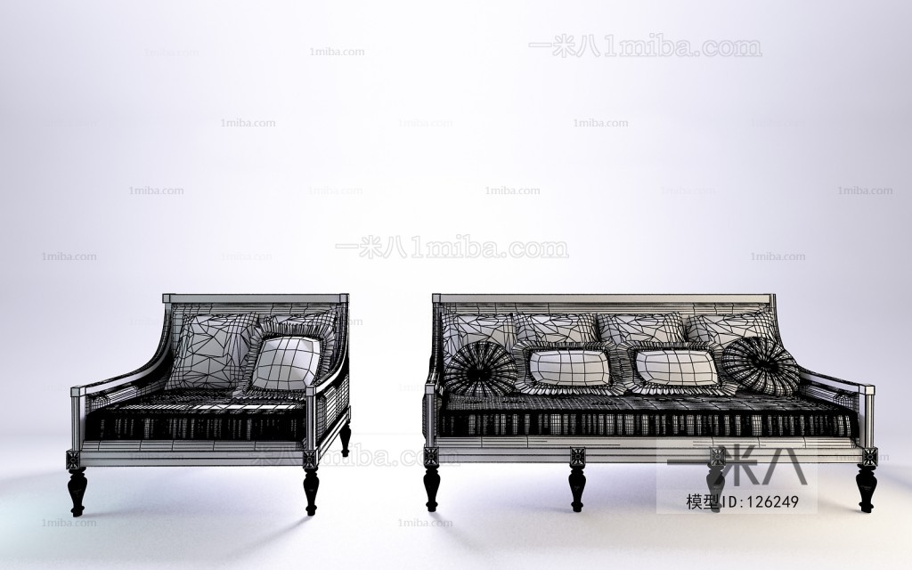 European Style Sofa Combination