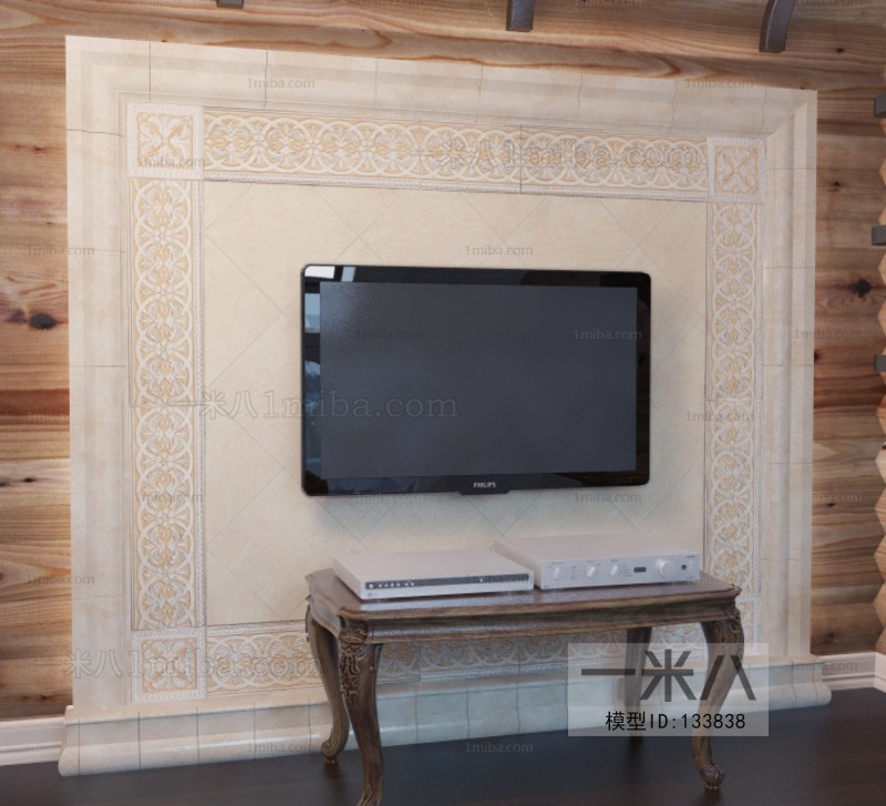 European Style TV Wall