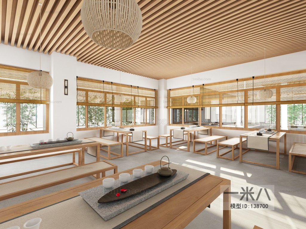 New Chinese Style Teahouse Tea House