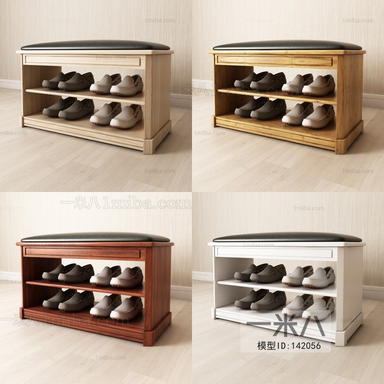 Simple European Style Shoe Cabinet