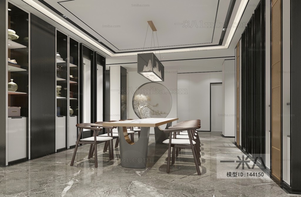 New Chinese Style Meeting Room