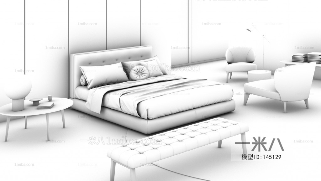 Modern Double Bed