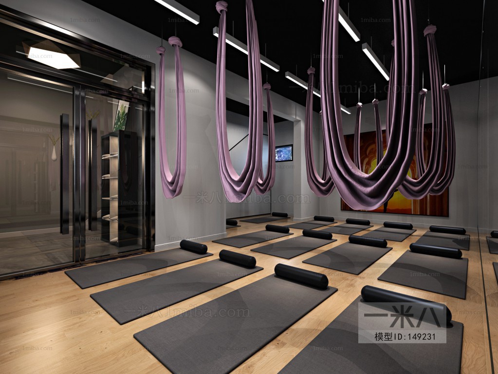 Modern Yoga Room