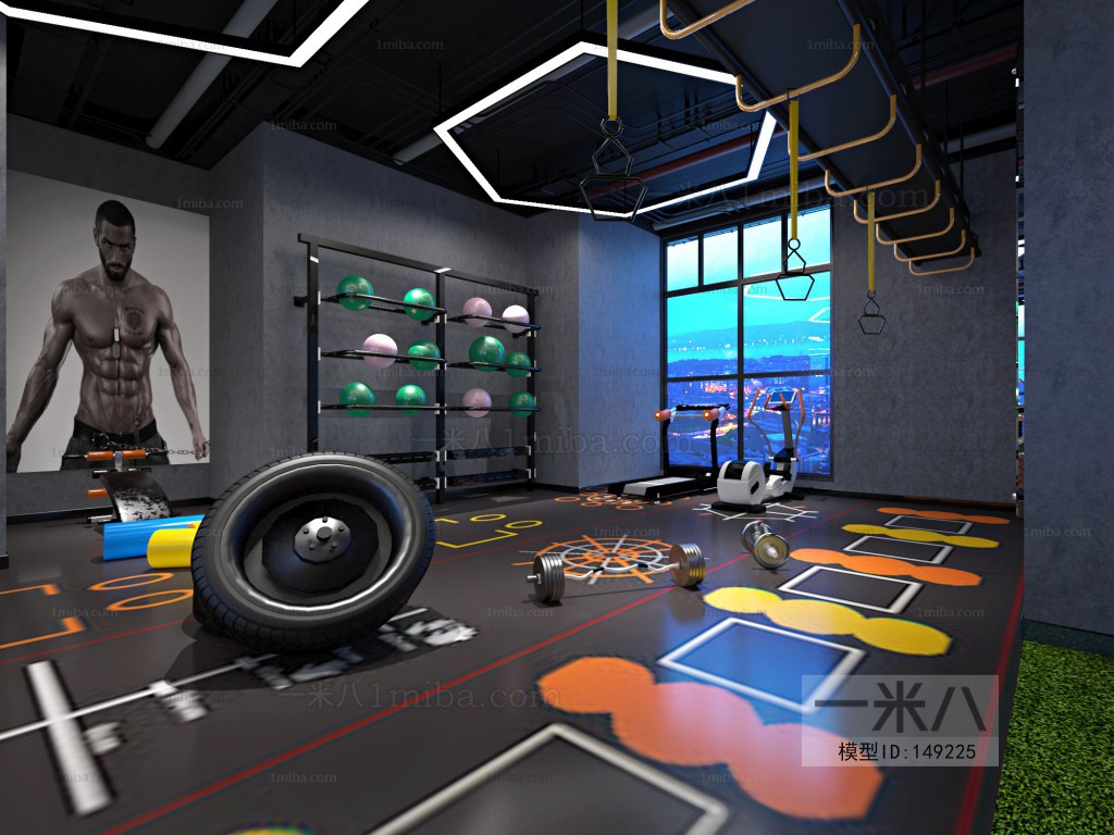 Industrial Style Gym