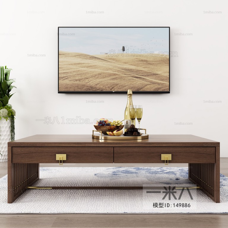 New Chinese Style TV Cabinet