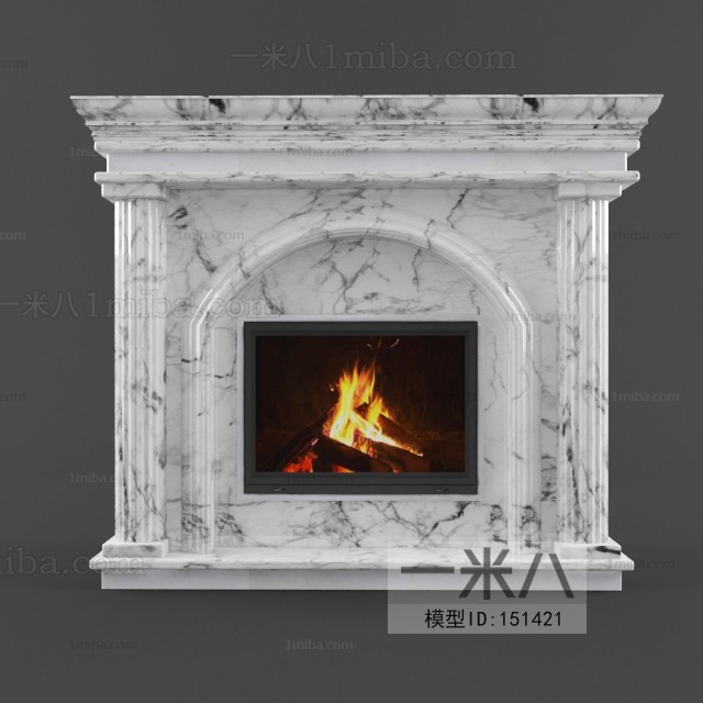 European Style Fireplace