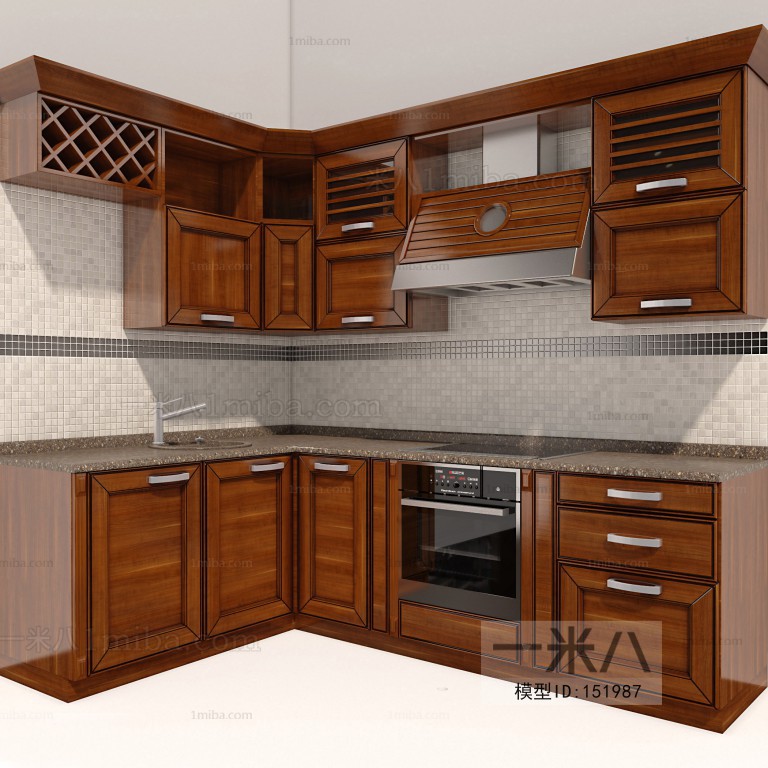 European Style Kitchen Cabinet