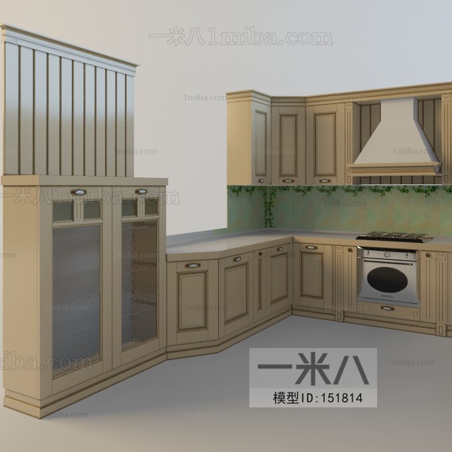 European Style Kitchen Cabinet