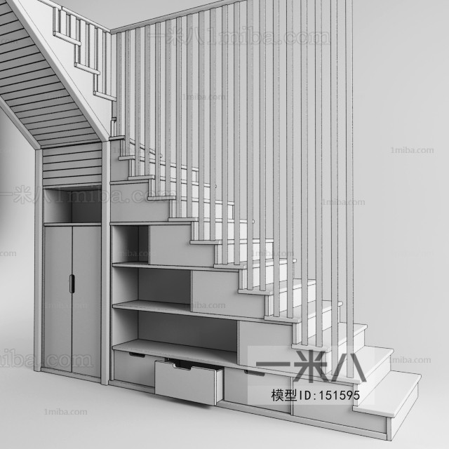 Modern Stair Balustrade/elevator