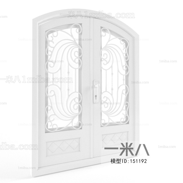 Modern Solid Wood Door