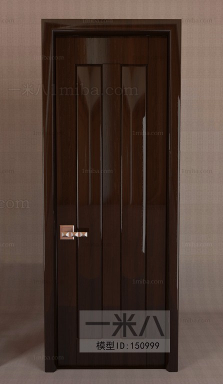 Modern Solid Wood Door