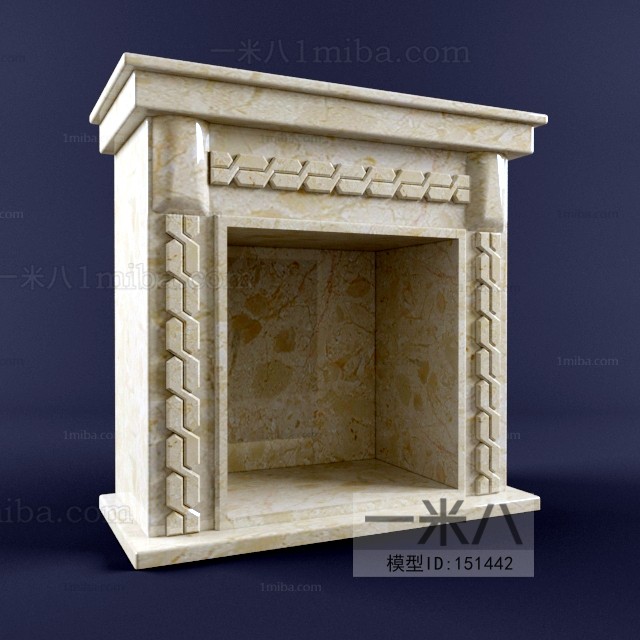 European Style Fireplace