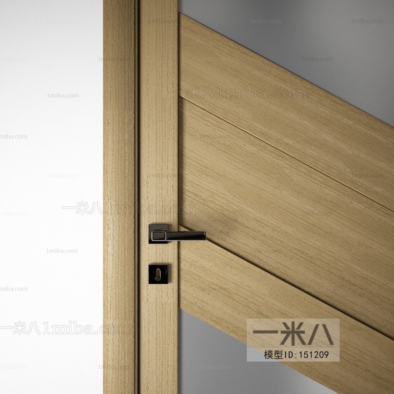 European Style Solid Wood Door