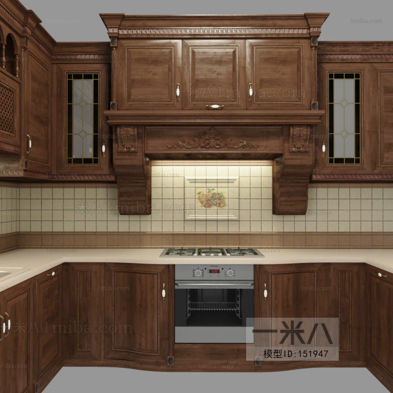 European Style Kitchen Cabinet