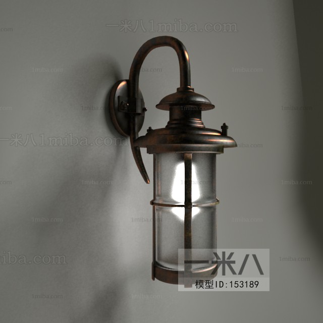 Industrial Style Wall Lamp