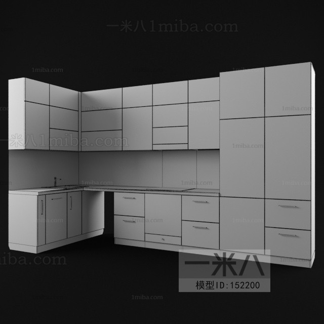 Modern Kitchen Cabinet