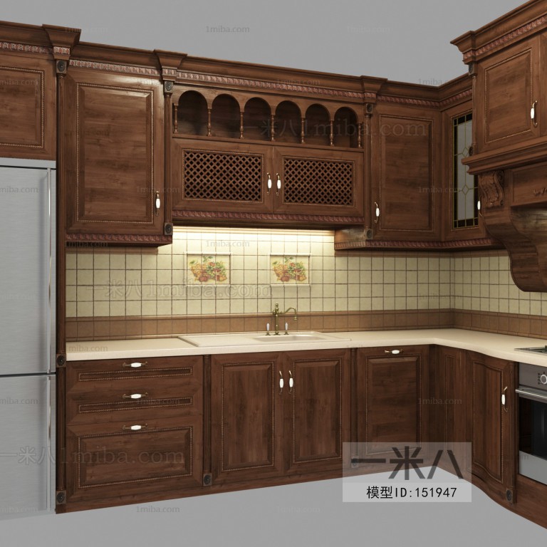 European Style Kitchen Cabinet