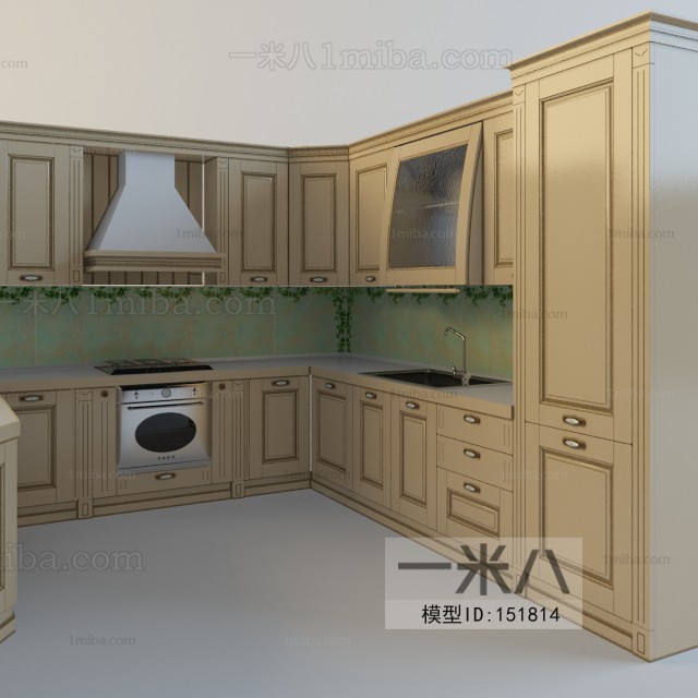 European Style Kitchen Cabinet