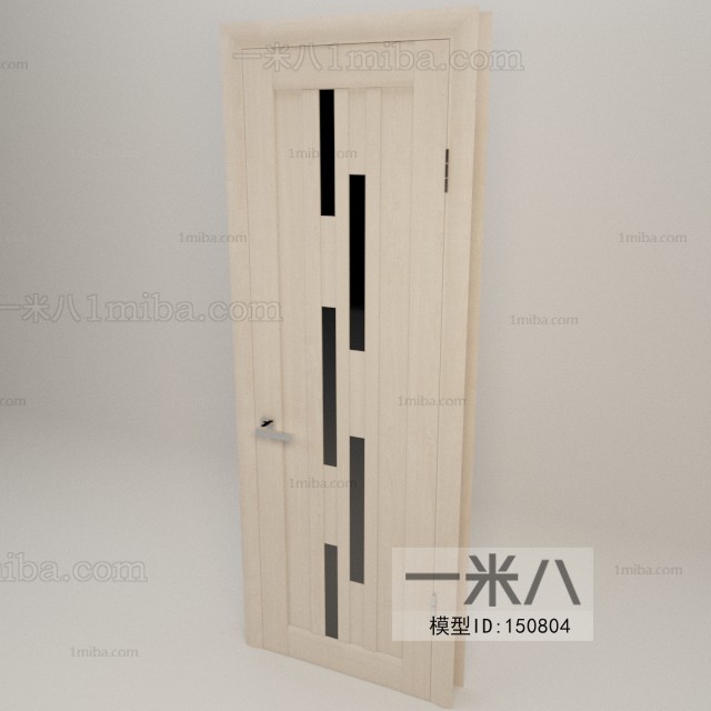 Modern Solid Wood Door