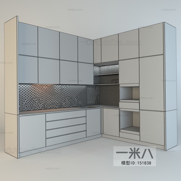 Modern Kitchen Cabinet