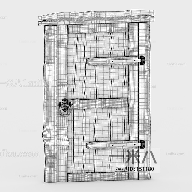 European Style Solid Wood Door