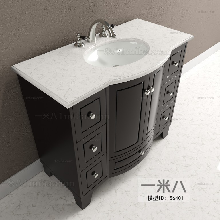 European Style Bathroom Cabinet