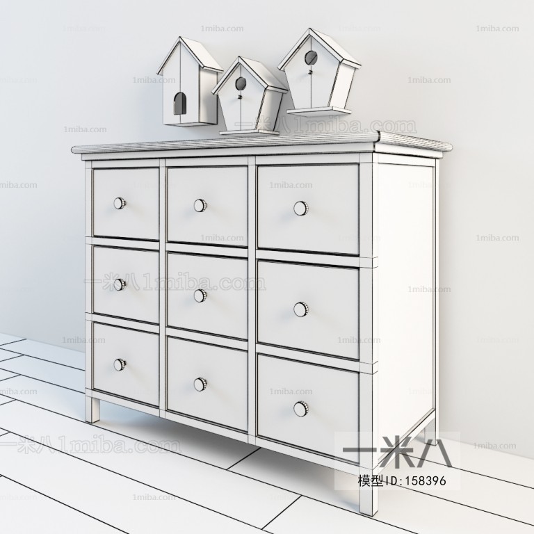 European Style Shoe Cabinet/drawer Cabinet
