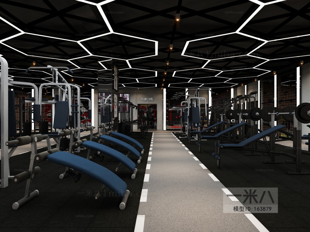 Industrial Style Gym