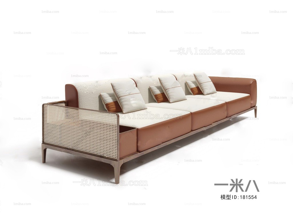 Modern Three-seat Sofa