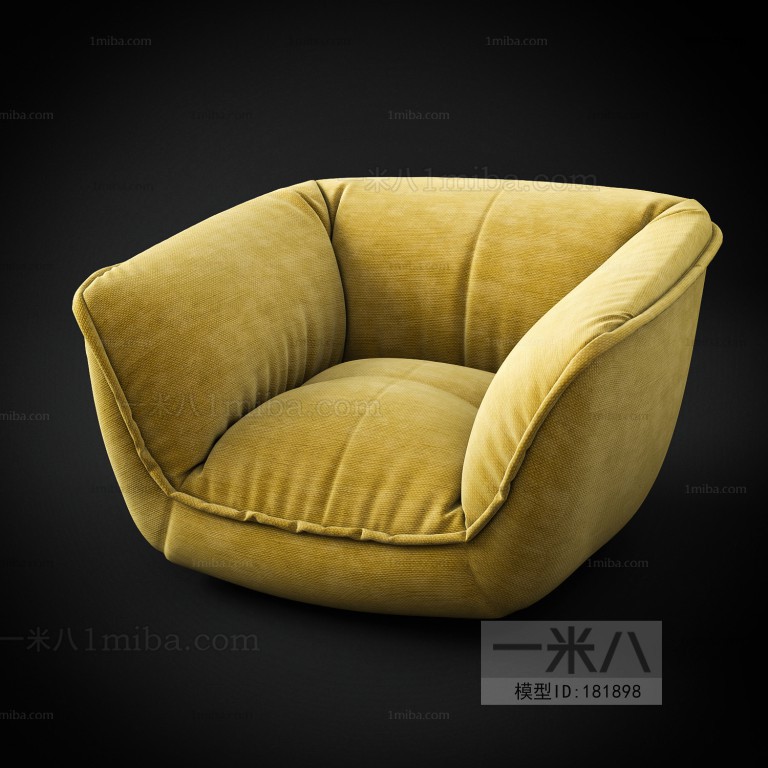 Modern Nordic Style Single Sofa