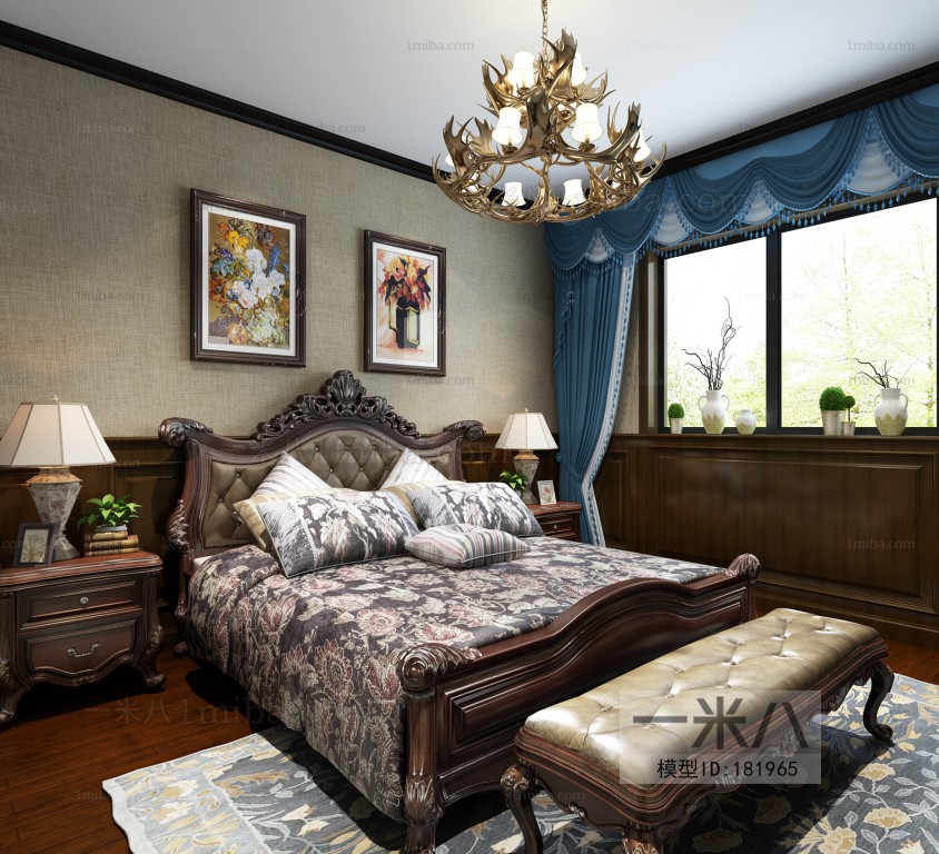 American Style Bedroom