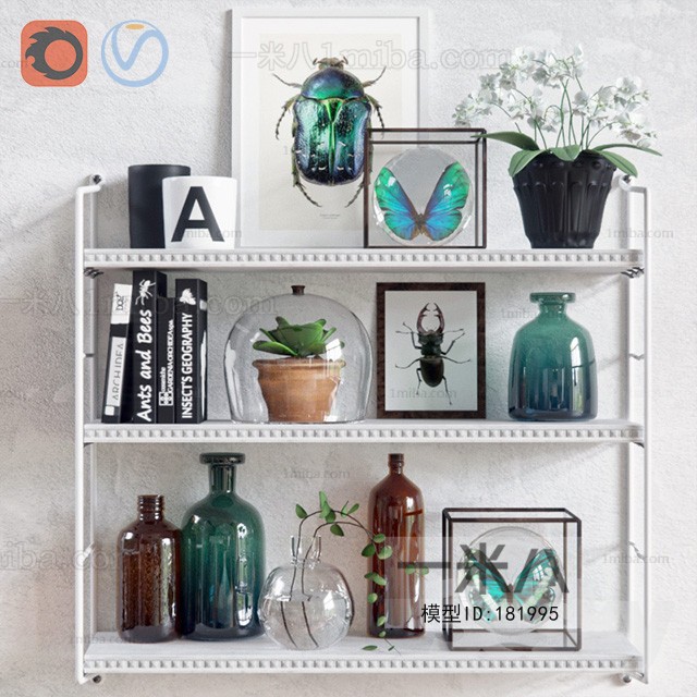 Modern Nordic Style Shelving