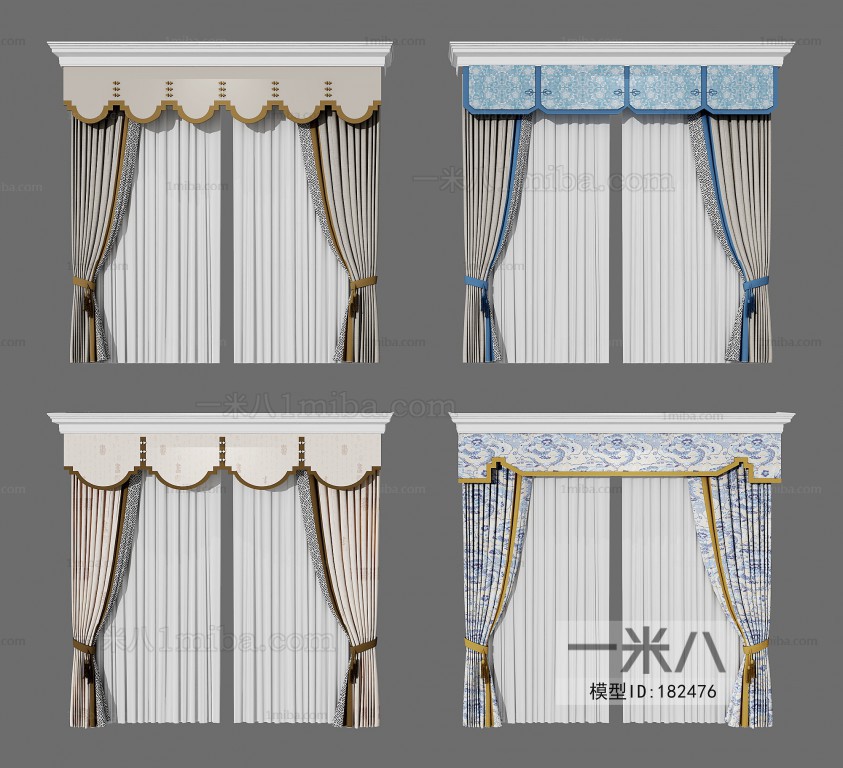 New Chinese Style The Curtain